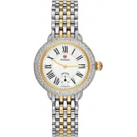 Michele Serein 12 Pearl White Dial Yellow Gold & Diamond Ladies Watch MWW21E000007 Michele Serein 12 Pearl White Dial Yellow Gold & Diamond Ladies Watch MWW21E000007