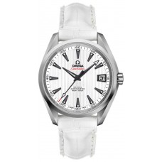 Omega Seamaster Aqua Terra White Dial Men's Luxury Watch 23113392154001 Omega Seamaster Aqua Terra White Dial Men's Luxury Watch 23113392154001