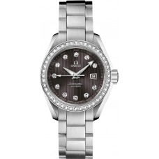 Omega Seamaster Aqua Terra Diamond Ladies Watch 23115306156001 Omega Seamaster Aqua Terra Diamond Ladies Watch 23115306156001