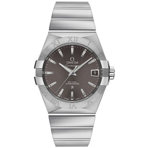 Omega Constellation Co-Axial 38mm Grey Dial Men's Watch 12310382106001