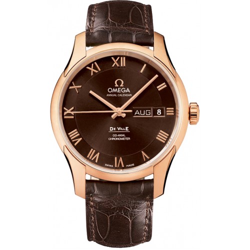 Omega De Ville Brown Dial Men's Watch 43153412213001