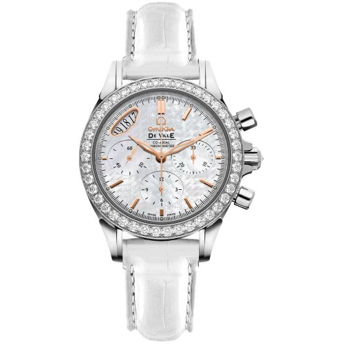 Omega De Ville Diamond Luxury Women's Watch 42218355005001