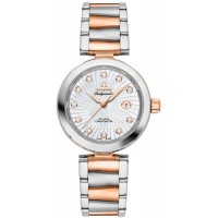 Omega De Ville Ladymatic Mother of Pearl Ladies Luxury Watch 42520342055001
