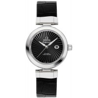 Omega De Ville Ladymatic Automatic Black Dial Women's Watch 42533342001001