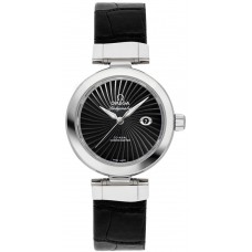 Omega De Ville Ladymatic Automatic Black Dial Women's Watch 42533342001001 Omega De Ville Ladymatic Automatic Black Dial Women's Watch 42533342001001