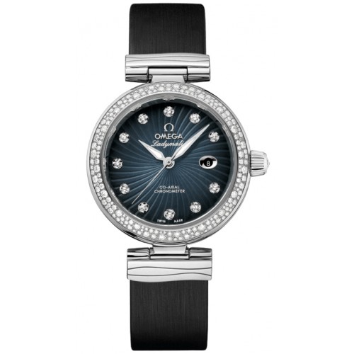 Omega De Ville Ladymatic Diamond Women's Luxury Watch 42537342056001