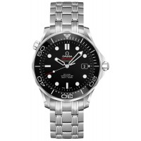 Omega Seamaster Black Dial Watch 21230362001002
