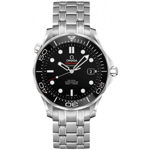 Omega Seamaster Black Dial Men's Diver's Watch 21230412001003