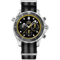 Omega Seamaster Men's Chronograph Watch 21230445001002-NATO