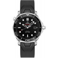 Omega Seamaster Men's Black Watch 21230412001003-BLKRT