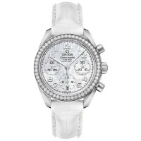 Omega Speedmaster Chronograph 38mm Diamond Women's Watch 32418384005001 Omega Speedmaster Chronograph 38mm Diamond Women's Watch 32418384005001