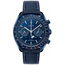 Omega Speedmaster Moonwatch Ceramic Blue Dial Men's Watch 30493445203001 Omega Speedmaster Moonwatch Ceramic Blue Dial Men's Watch 30493445203001