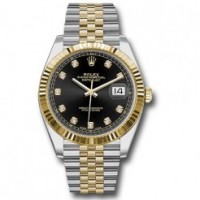 Datejust 41mm Steel & Yellow Gold Fluted Bezel - Jubilee Datejust 41mm Steel & Yellow Gold Fluted Bezel - Jubilee