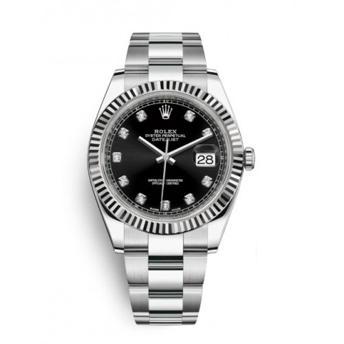 Rolex Oyster Perpetual Datejust 41 Watch Blue dial, Stainless Steel, Fluted bezel 126334 Rolex Oyster Perpetual Datejust 41 Watch Blue dial, Stainless Steel, Fluted bezel 126334