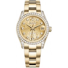 Rolex Datejust 31 Champagne Jubilee Diamond Dial Women's Watch 178158-CHPJDO Rolex Datejust 31 Champagne Jubilee Diamond Dial Women's Watch 178158-CHPJDO