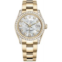 Rolex Datejust 31 Mother of Pearl Diamond Dial Watch 178158-MOPDO