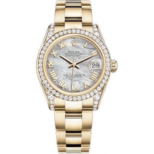 Rolex Datejust 31 Roman Numeral Dial Watch 178158-MOPRO