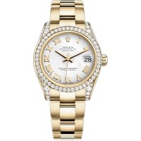 Rolex Datejust 31 White Dial Diamond Women's Watch 178158-WHTRO