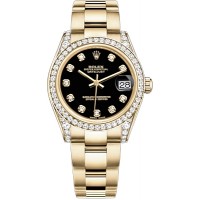 Rolex Datejust 31 Black Diamond Dial Watch 178158-BLKDO Rolex Datejust 31 Black Diamond Dial Watch 178158-BLKDO