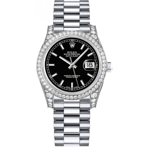 Rolex Datejust 31 Black Dial Diamond Bezel Watch 178159-BLKSP Rolex Datejust 31 Black Dial Diamond Bezel Watch 178159-BLKSP