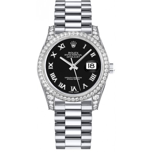 Rolex Datejust 31 Black Dial Diamond Watch 178159-BLKRP Rolex Datejust 31 Black Dial Diamond Watch 178159-BLKRP