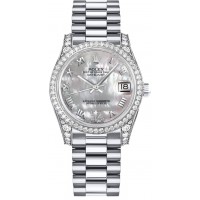 Rolex Datejust 31 President Bracelet Diamond Women's Watch 178159-MOPDRP