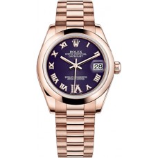 Rolex Datejust 31 Purple Dial Women's Watch 178245-PURRP Rolex Datejust 31 Purple Dial Women's Watch 178245-PURRP