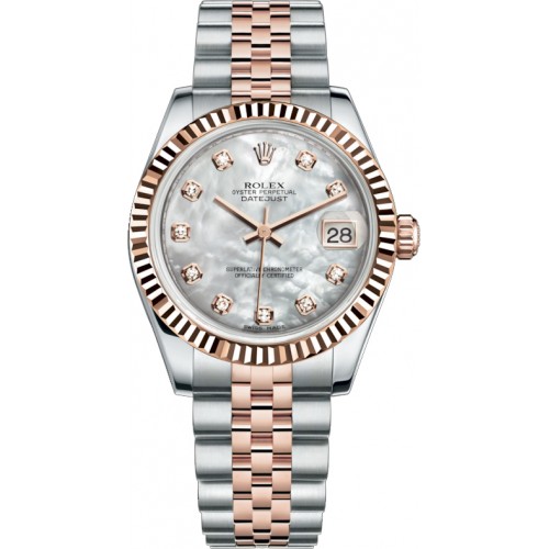 Rolex Datejust 31 Mother of Pearl Jubilee Bracelet Watch 178271-MOPDJ