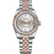 Rolex Datejust 31 Rose Gold & Steel Silver Dial Watch 178271-SLVSJ Rolex Datejust 31 Rose Gold & Steel Silver Dial Watch 178271-SLVSJ