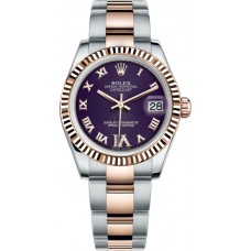 Rolex Datejust 31 Purple Dial Two Tone Watch 178271-PURRDO Rolex Datejust 31 Purple Dial Two Tone Watch 178271-PURRDO