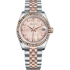 Rolex Datejust 31 Pink Jubilee Dial Watch 178271-PNKJDJ Rolex Datejust 31 Pink Jubilee Dial Watch 178271-PNKJDJ