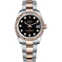 Rolex Datejust 31 Black Diamond Oyster Bracelet Watch 178271-BLKDO Rolex Datejust 31 Black Diamond Oyster Bracelet Watch 178271-BLKDO