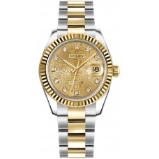 Rolex Datejust 31 Elegant Women's Watch 178273-CHPJDO Rolex Datejust 31 Elegant Women's Watch 178273-CHPJDO