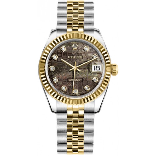 Rolex Datejust 31 Yellow Gold & Steel Watch 178273-BMOPJDJ