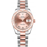 Rolex Datejust 31 Pink Roman Numeral Dial Watch 178341-PNKRO