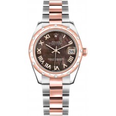 Rolex Datejust 31 Black Mother of Pearl Dial Watch 178341-BMOPRO Rolex Datejust 31 Black Mother of Pearl Dial Watch 178341-BMOPRO