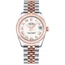 Rolex Datejust 31 White Roman Numeral Jubilee Bracelet Watch 178341-WHTRJ Rolex Datejust 31 White Roman Numeral Jubilee Bracelet Watch 178341-WHTRJ