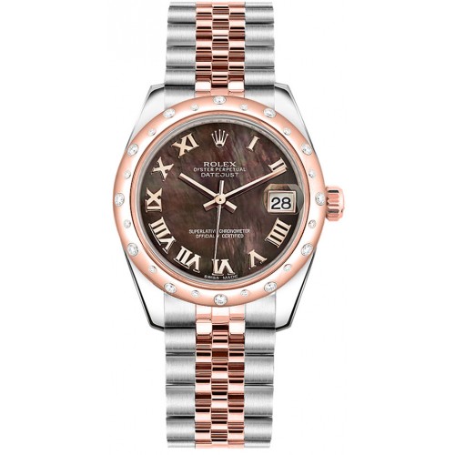 Rolex Datejust 31 Automatic Rose Gold & Steel Watch 178341-BMOPRJ Rolex Datejust 31 Automatic Rose Gold & Steel Watch 178341-BMOPRJ