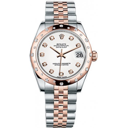 Rolex Datejust 31 Two Tone Women's Watch 178341-WHTDJ