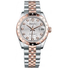 Rolex Datejust 31 Silver Jubilee Diamond Two Tone Watch 178341-SLVJDJ Rolex Datejust 31 Silver Jubilee Diamond Two Tone Watch 178341-SLVJDJ