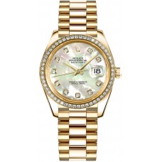 Rolex Datejust 31 Mother of Pearl Diamond Gold Women's Watch 178288-MOPDP Rolex Datejust 31 Mother of Pearl Diamond Gold Women's Watch 178288-MOPDP