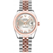 Rolex Datejust 31 Rose Gold & Steel Women's Watch 178241-SLVRJ Rolex Datejust 31 Rose Gold & Steel Women's Watch 178241-SLVRJ