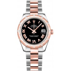 Rolex Datejust 31 Diamond Bezel Ladies Watch 178341-BLKRO Rolex Datejust 31 Diamond Bezel Ladies Watch 178341-BLKRO
