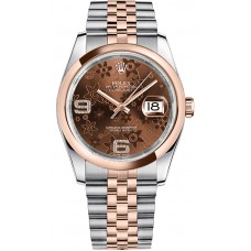 Rolex Datejust 36 Steel & Rose Gold Watch 116201-CHODJ Rolex Datejust 36 Steel & Rose Gold Watch 116201-CHODJ