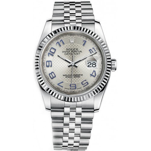 Rolex Datejust 36 Silver Dial Men's Watch 116234-SLVAJ
