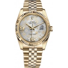 Rolex Datejust 36 Silver Floral Dial Watch 116238-SLVFJ Rolex Datejust 36 Silver Floral Dial Watch 116238-SLVFJ
