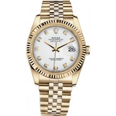 Rolex Datejust 36 White Diamond Dial Watch 116238-WHTDJ Rolex Datejust 36 White Diamond Dial Watch 116238-WHTDJ