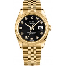 Rolex Datejust 36 Gold Watch 116238-BLKDJ Rolex Datejust 36 Gold Watch 116238-BLKDJ