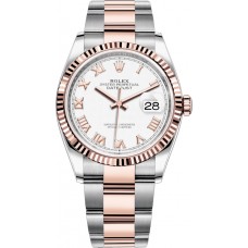 Rolex Datejust 36 White Dial Men's Watch 126231-WHTRO Rolex Datejust 36 White Dial Men's Watch 126231-WHTRO