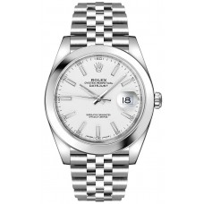 Rolex Datejust 41 White Dial Steel Watch 126300-WHTSJ Rolex Datejust 41 White Dial Steel Watch 126300-WHTSJ